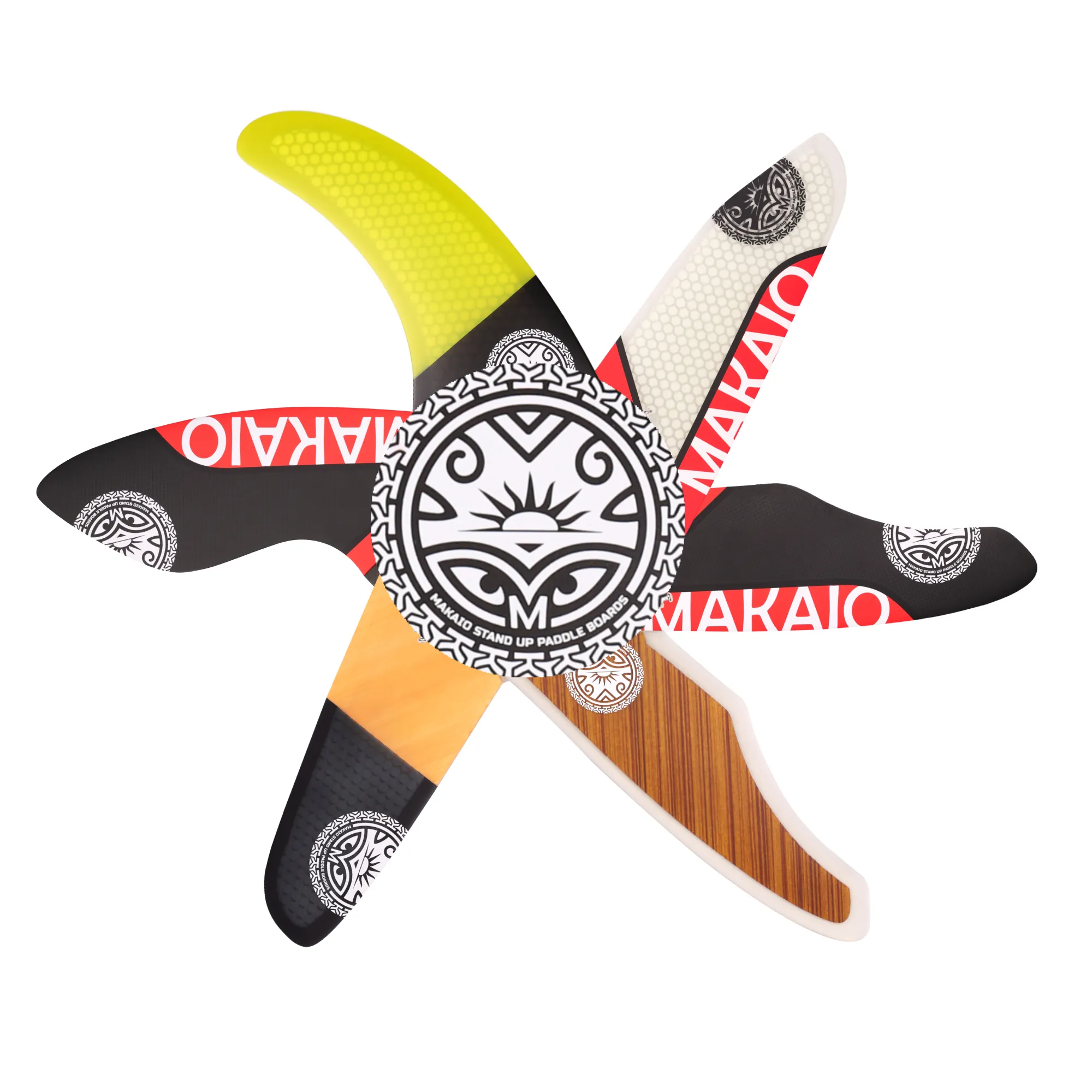 Fiberglas Touring/Sprint Sup Board ART DESIGN Finne US-BOX – Bild 3