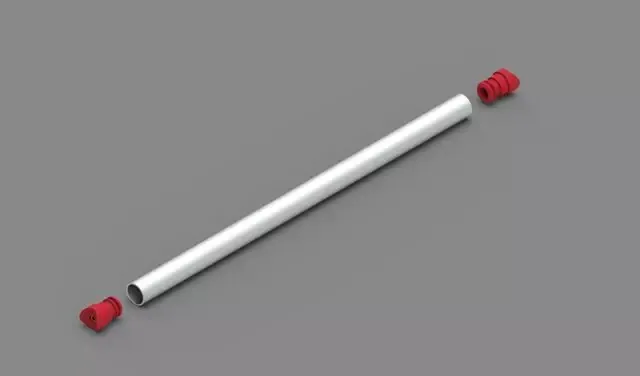 Querstange zu CarryBike Lift77 RED