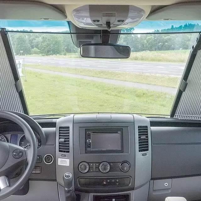 REMIfront III Frontscheiben Verdunkelung für Mercedes Sprinter ab 2013 – 2017 _Sonderpaket_ Farbe grau – Bild 3