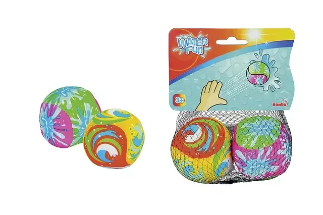 Bälle – Wasserbomben Simba Farbe bunt Inhalt 2 Stück – Bild 5
