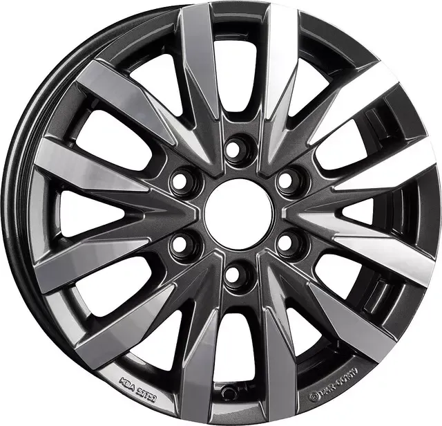 Borbet CW6 7,5 x 18 Zoll mistral anthracite polished