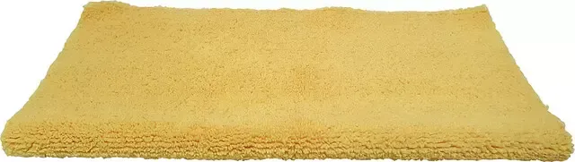 2in1 Mikrofasertuch BALLIST zum Reinigen, Trocknen und Polieren gelb 30 x 30 cm