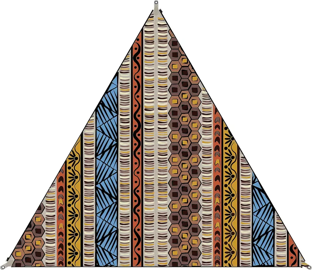 Sonnensegel TC Zip-Canvas – Afrika