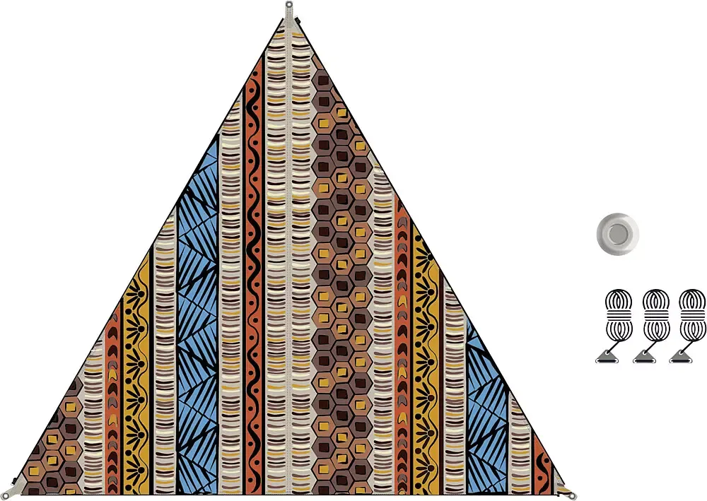 Sonnensegel TC Zip-Canvas – Afrika