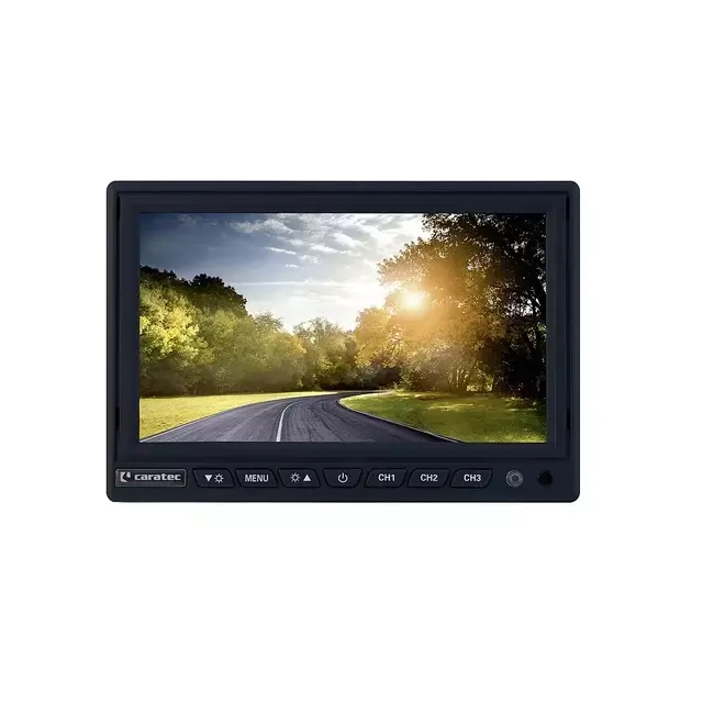 Monitor Caratec Safety CSM7010 für CVBS- und AHD-Kameras 17,6 cm _7 Zoll_
