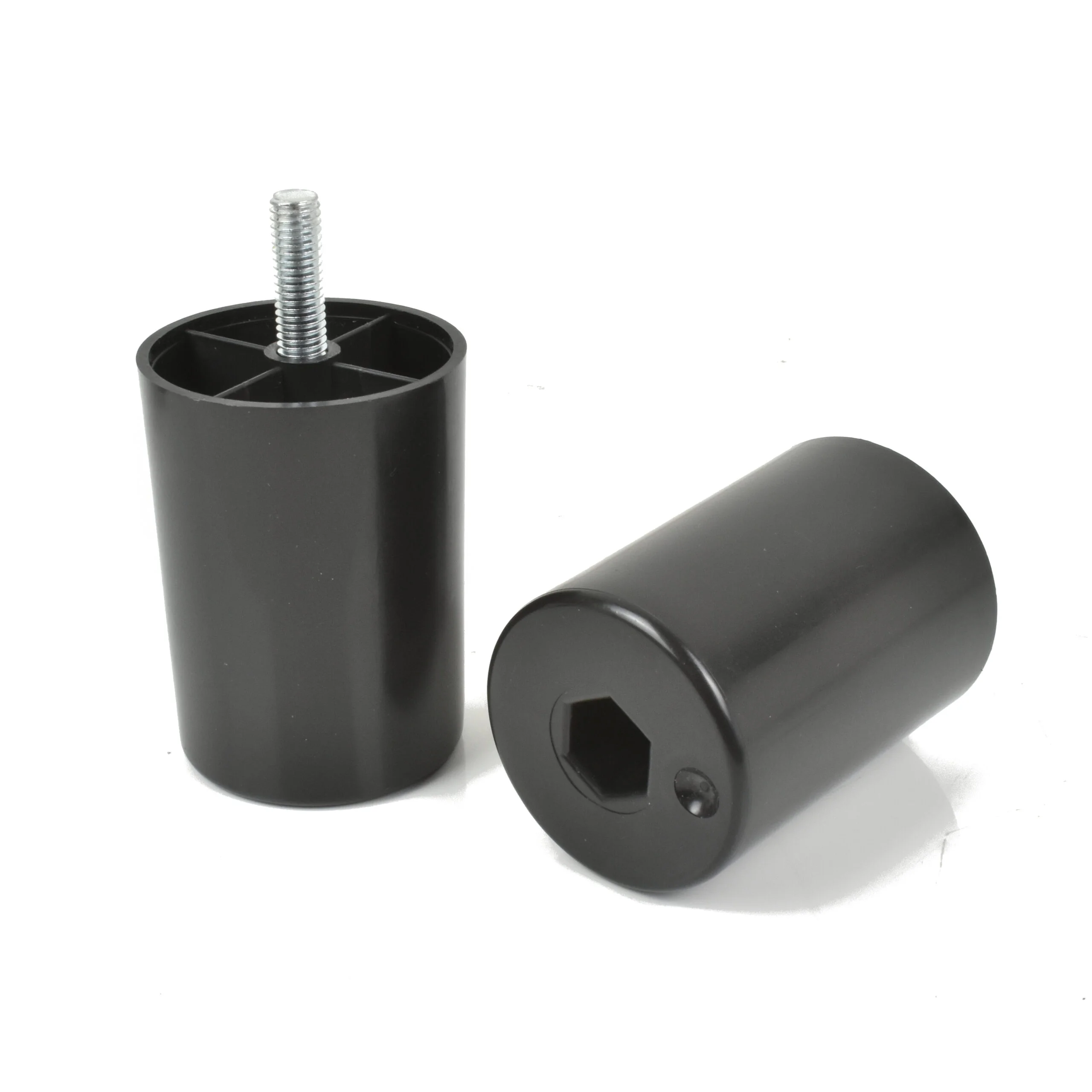 Kunststoff Möbelbeine Ø50mm Mit Montageplatte H: 50-150mm – Bild 6
