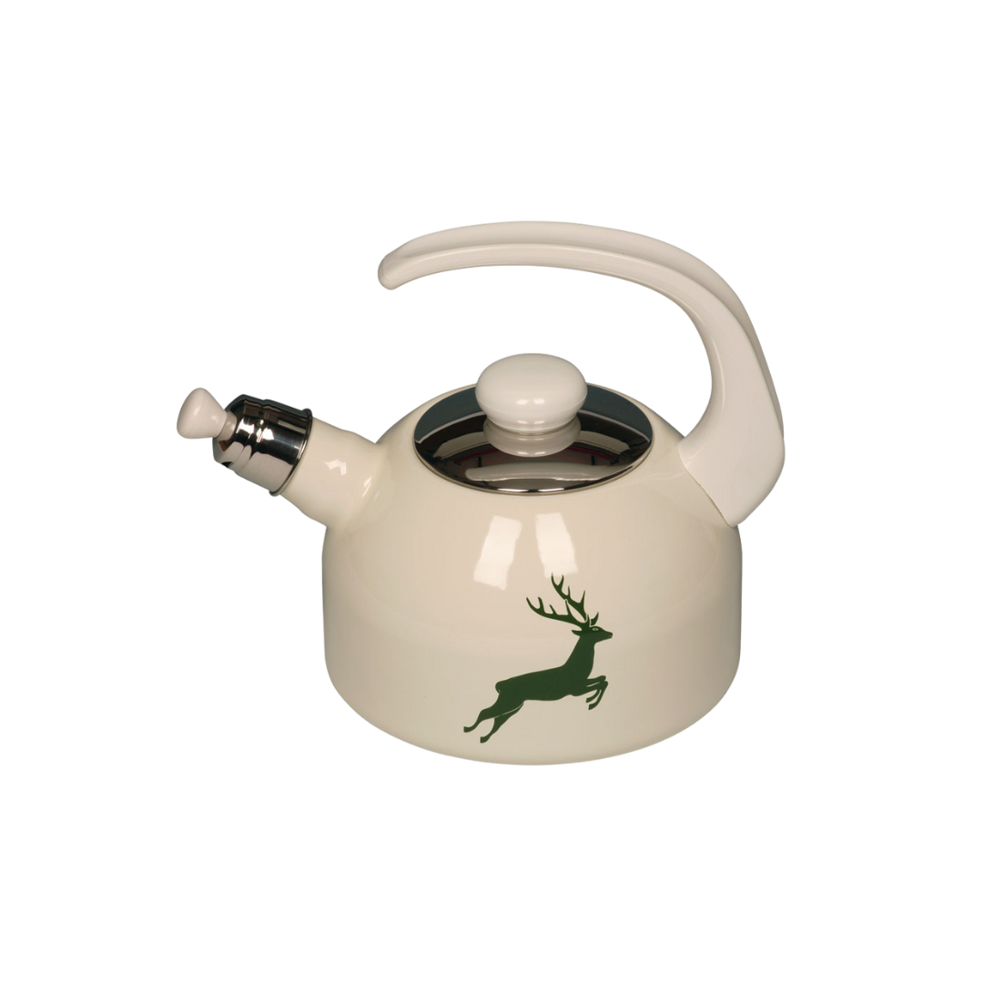 Hirsch Grün Flötenkessel Plus 2L