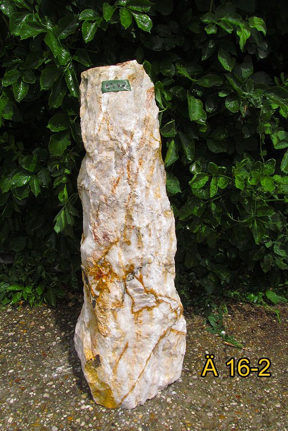 Ägäis-Gelb Quellstein 74cm,  Nr. Ä 16-2