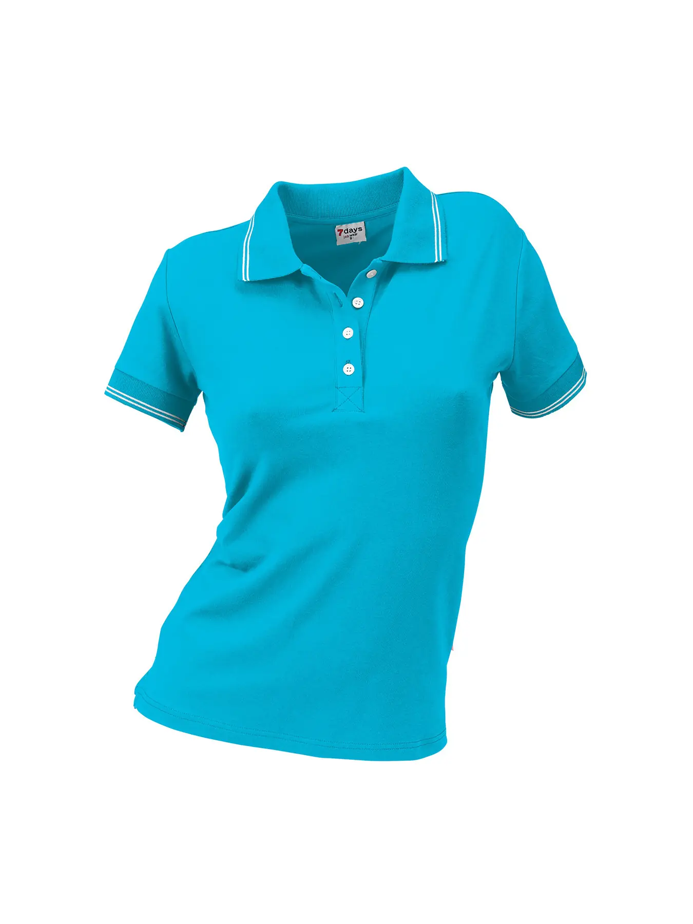 Poloshirt aus Single Jersey