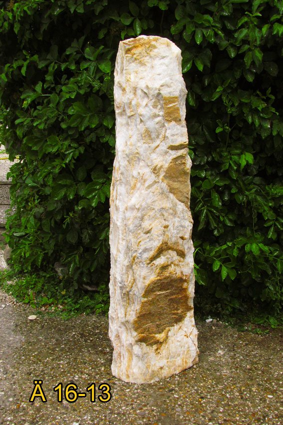 Ägäis-Gelb Quellstein 121cm,  Nr. Ä 16-13
