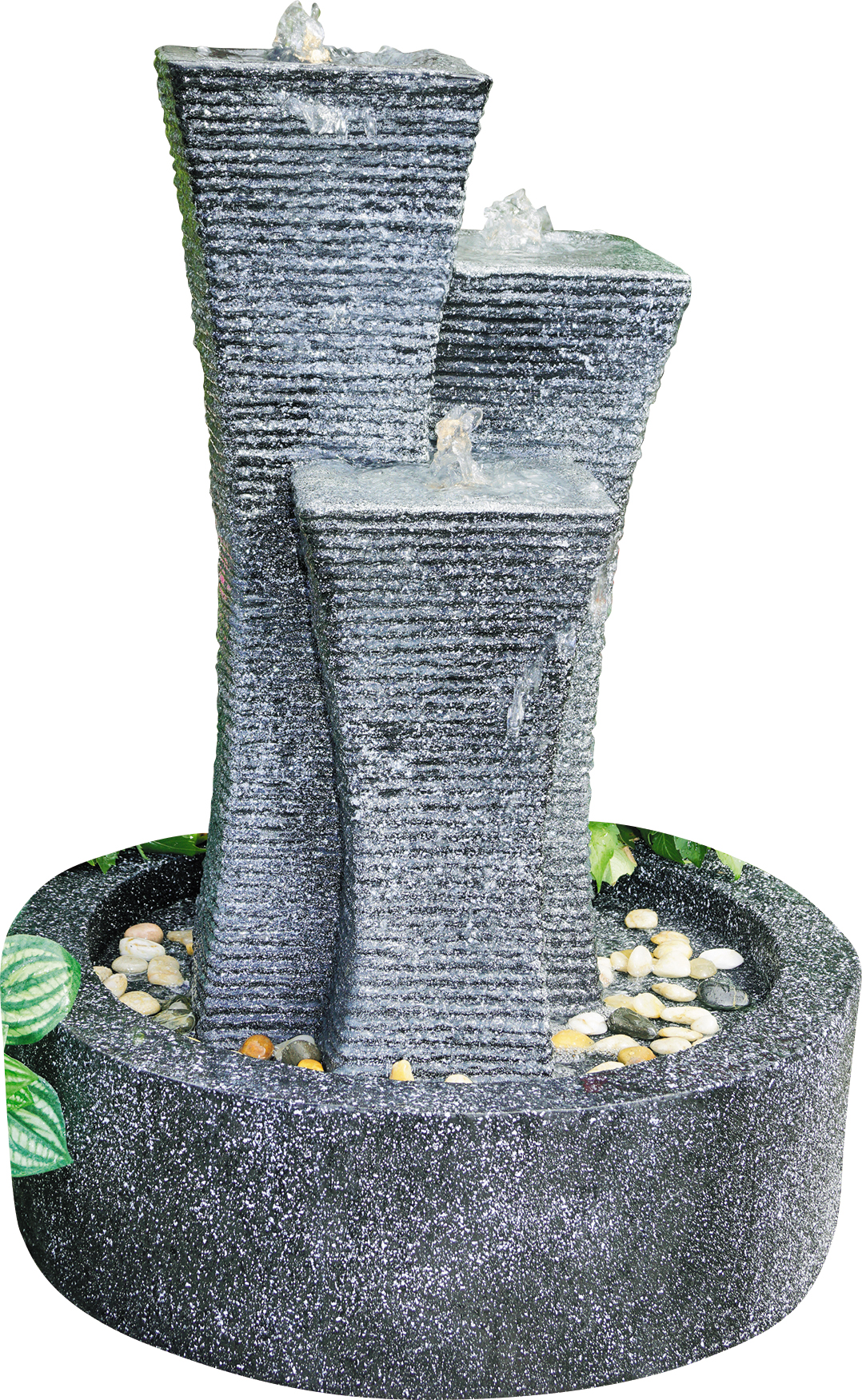 Colonnas Polyresin 3er Säulen-Set