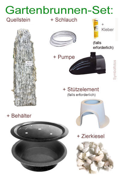 Quellstein Zebra-Gneis ZG2107, 98cm – Bild 4