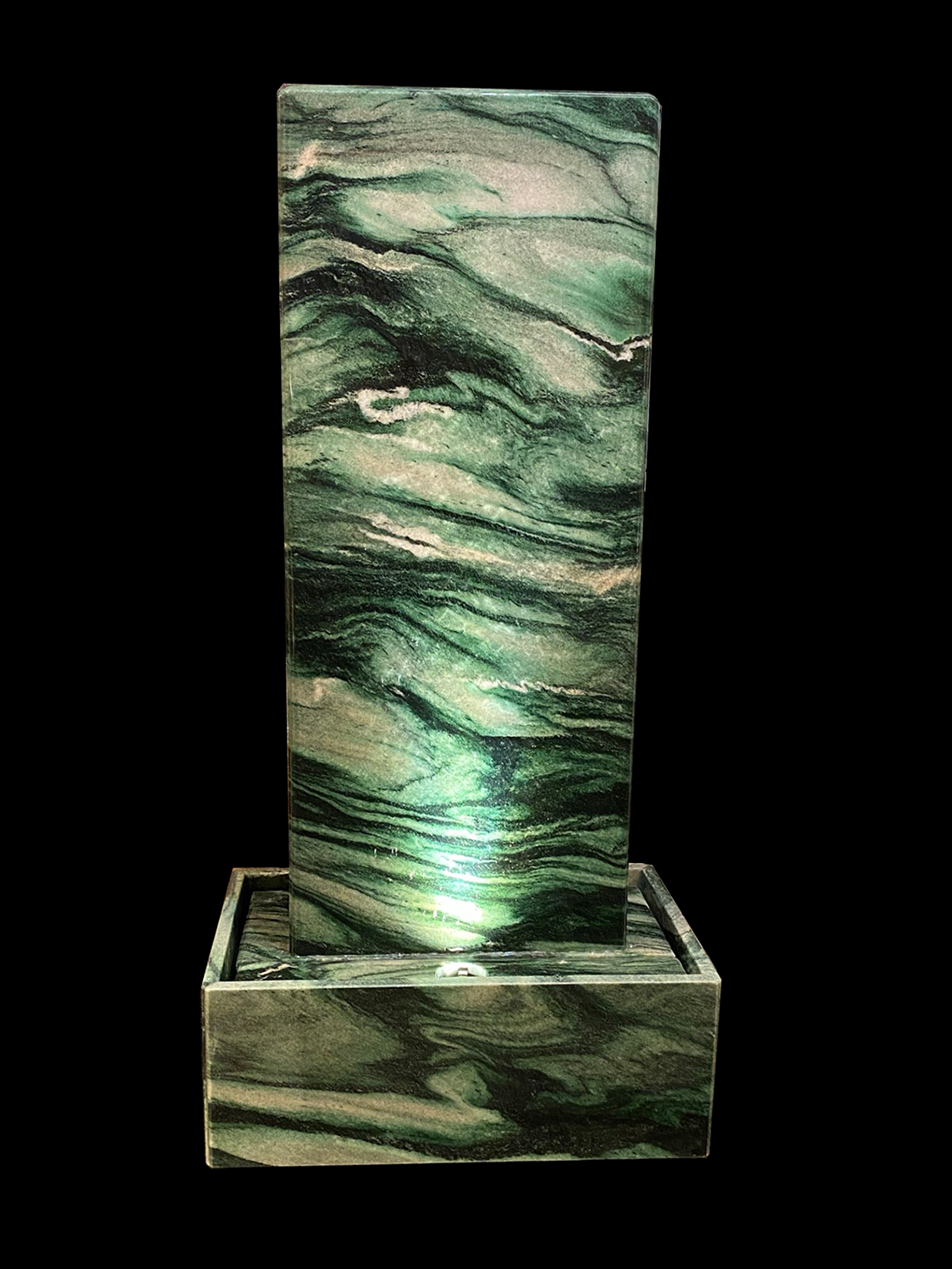 Wasserwand Lofoten Grün Green Harmony 123cm – Bild 3