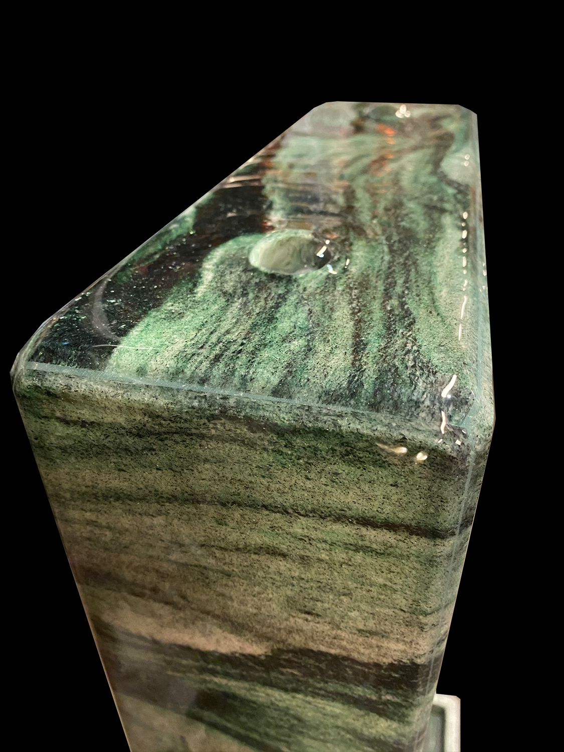 Wasserwand Lofoten Grün Green Harmony 123cm – Bild 8