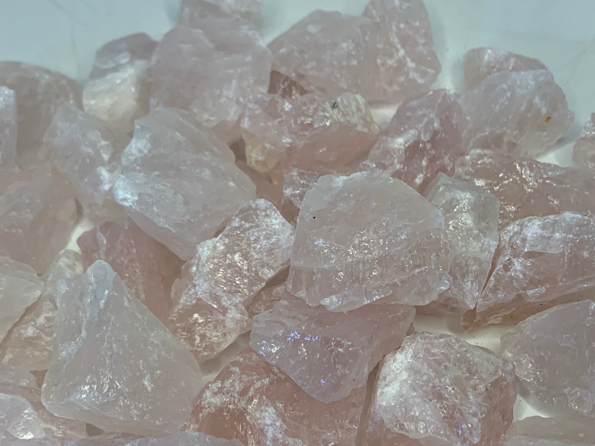 Dekorsteine Rosenquarz 1kg