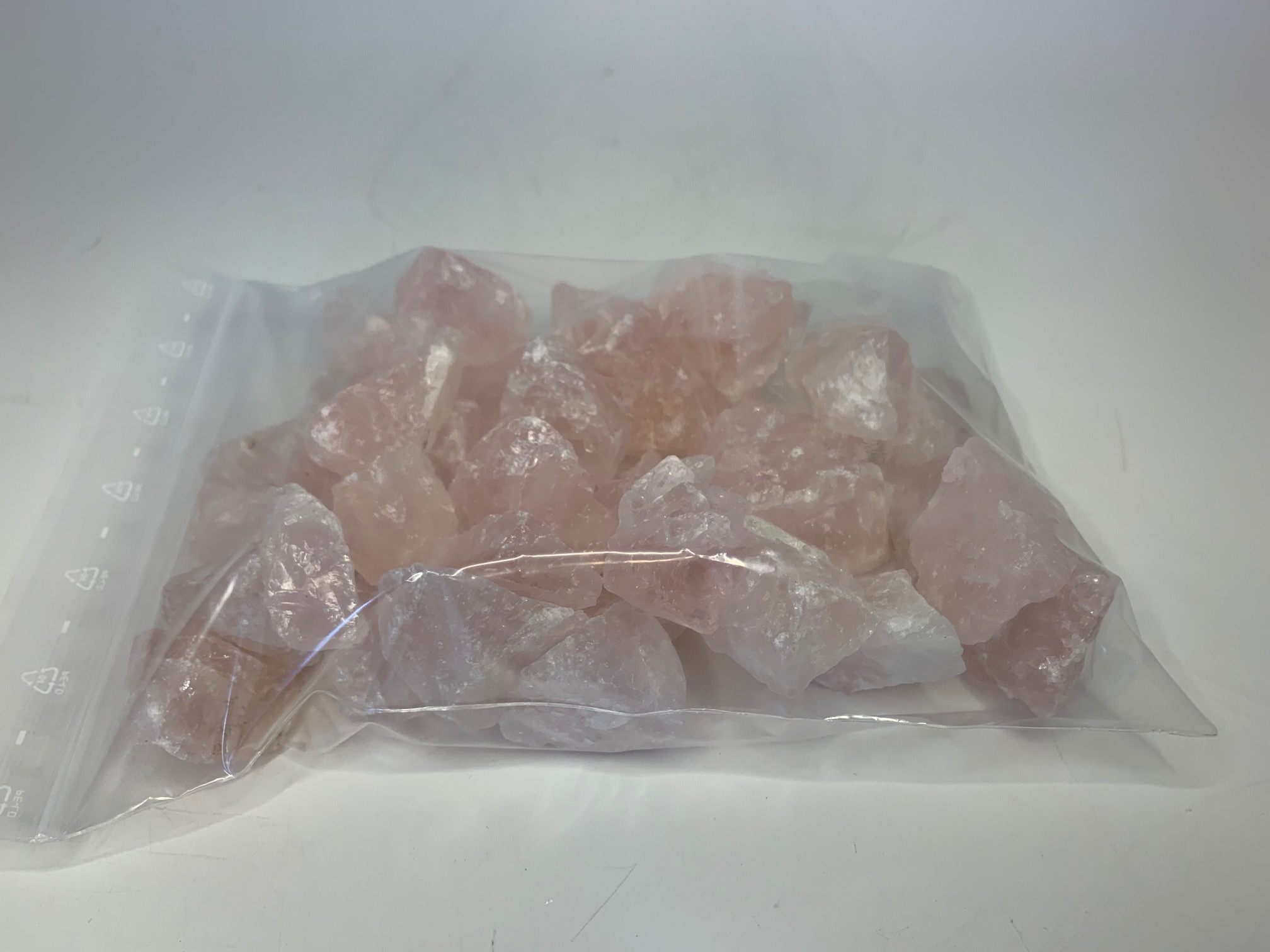Dekorsteine Rosenquarz 1kg – Bild 3