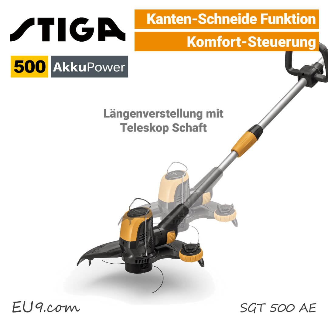 Stiga SGT 500 AE Akku-Trimmer | 500 AkkuPower
