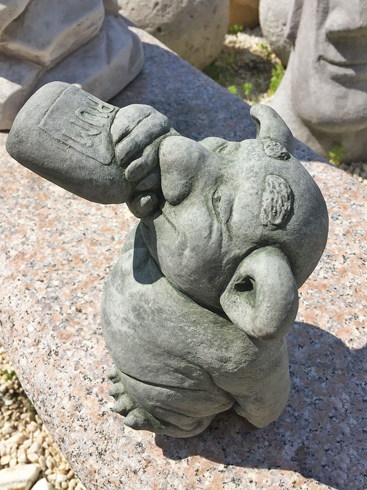 Troll mit Rum 20cm
