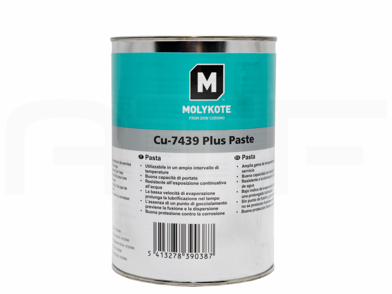 1 kg Dose Kupferpaste Molykote Cu7439 Montagepaste Schmierpaste Bremsenpaste