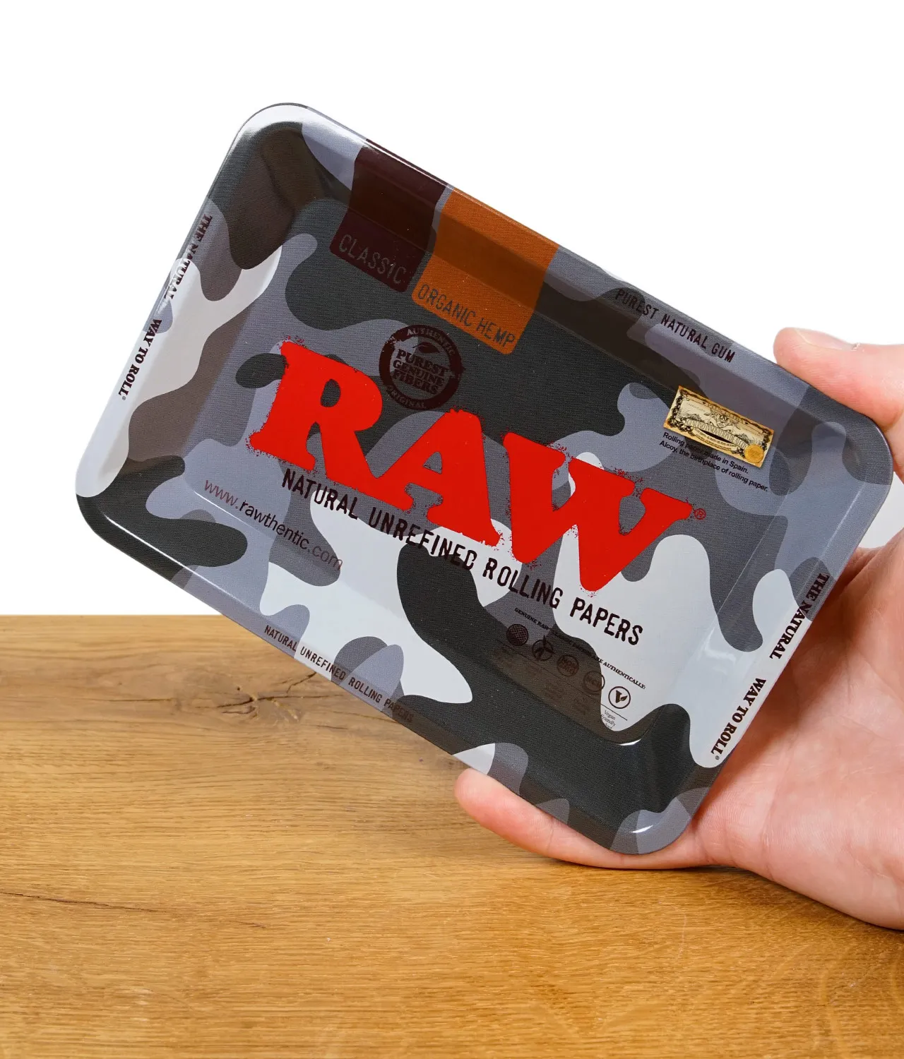 RAW Rolling Tray Urban Camouflage Mini