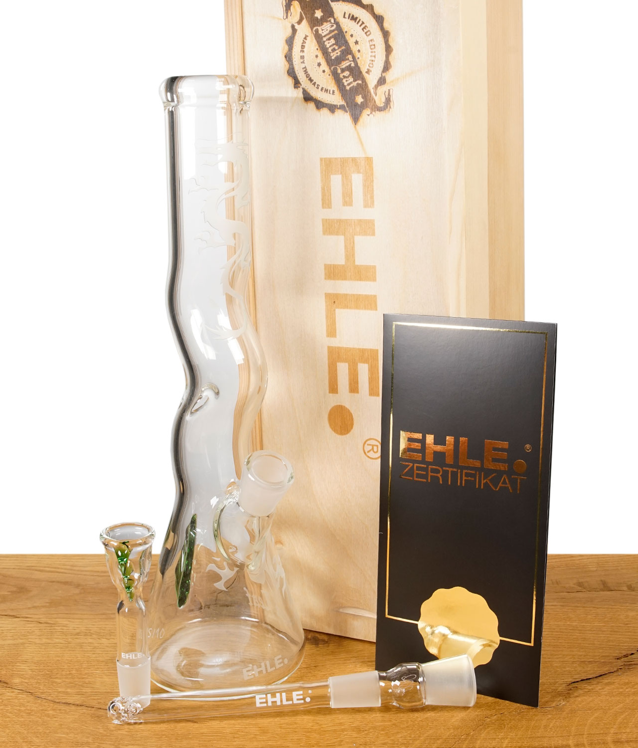 Black Leaf x EHLE. Glasbong Sonderedition Drachen – Bild 5