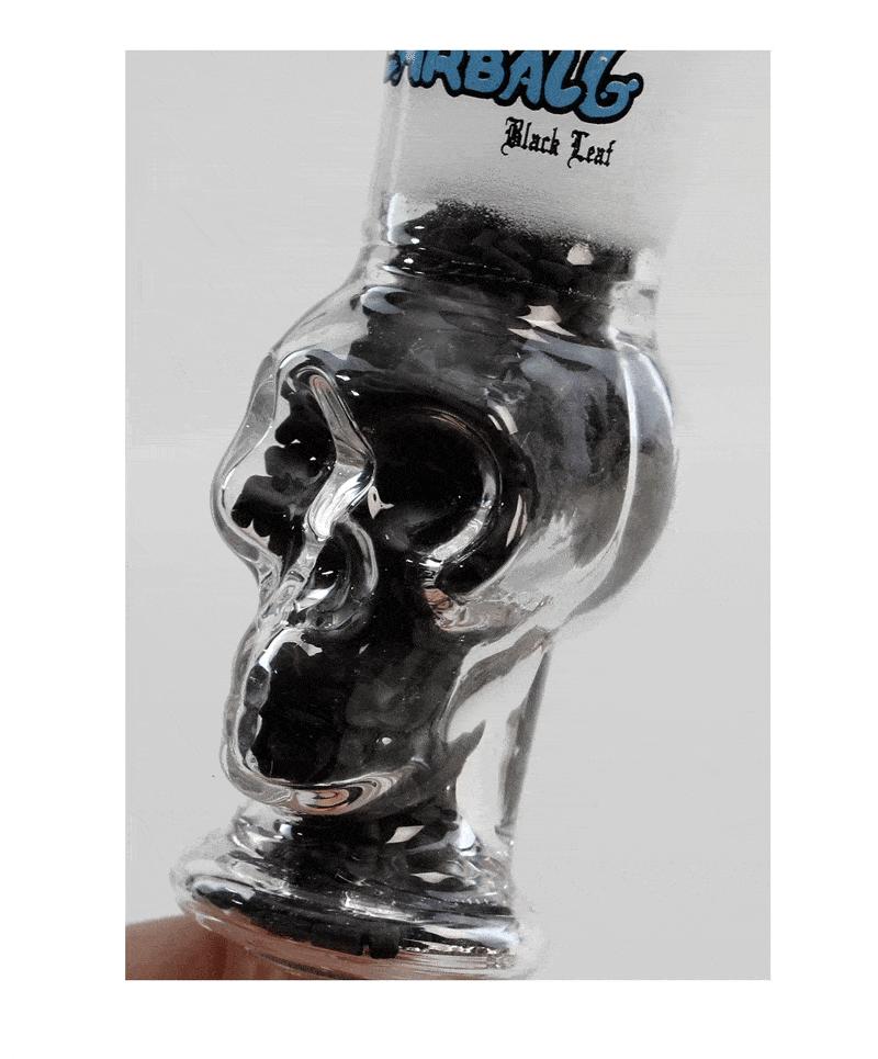Black Leaf Carball Skull Aktivkohleadapter NS14