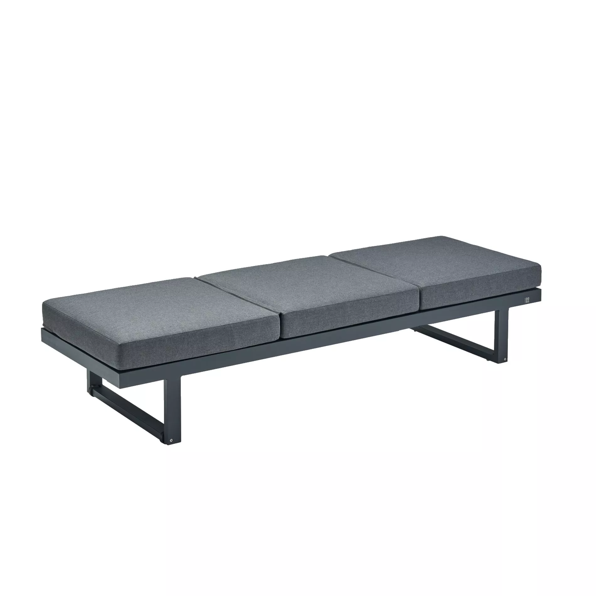 CASA DOMA Aragona Lounge-Seitenteil 3-Sitzer, Alu/Rope – Bild 4