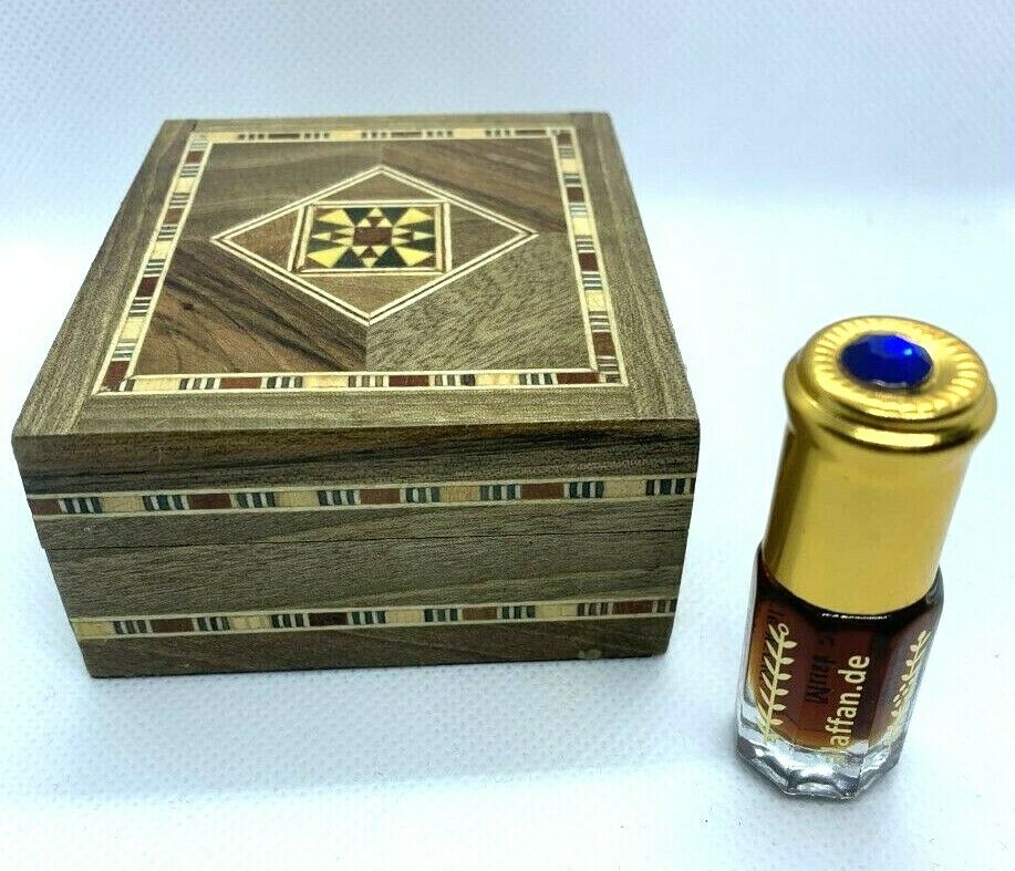 Al Haramain Black Afghano Parfümöl 3ml mit Geschenkbox – Bild 5