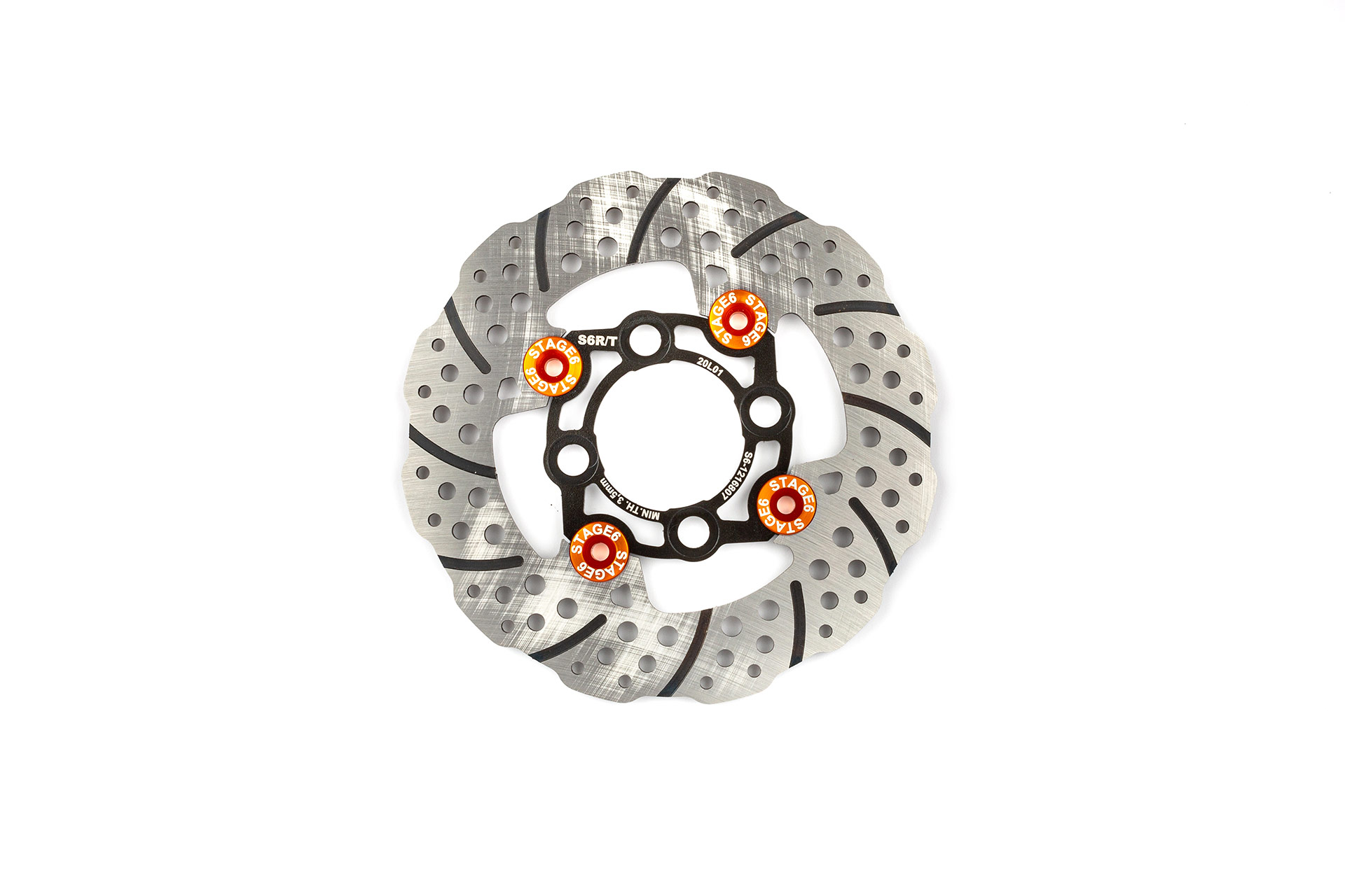 Disque de frein avant flottant 180mm Stage6 R/T MBK Booster