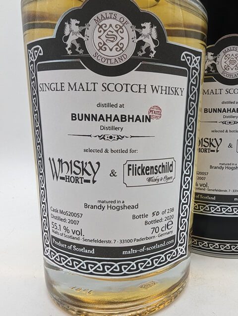 Bunnahabhain 2007 MoS 20057 – 55,1%