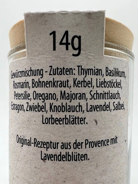 Kräuter der Provence DeWi – 14g
