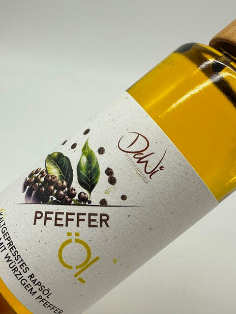 Pfeffer Öl DeWi – 250ml