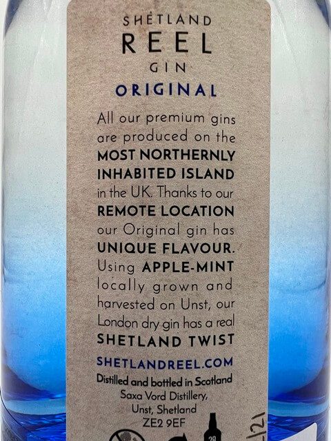 Shetland Reel Gin Original – 43%