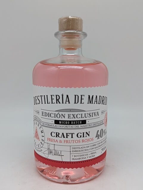 Gin Fresa & Frutos Rojos – Destileria de Madrid – 40%