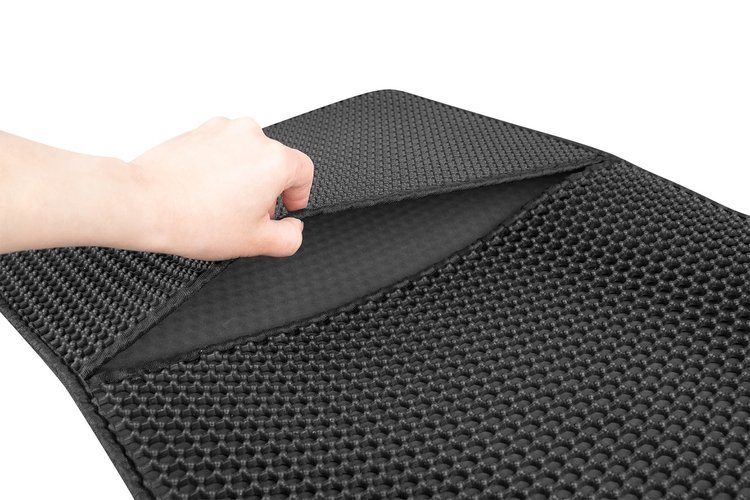 Katzenstreu Matte große Katzenklo Matte als Vorleger für Katzentoilette