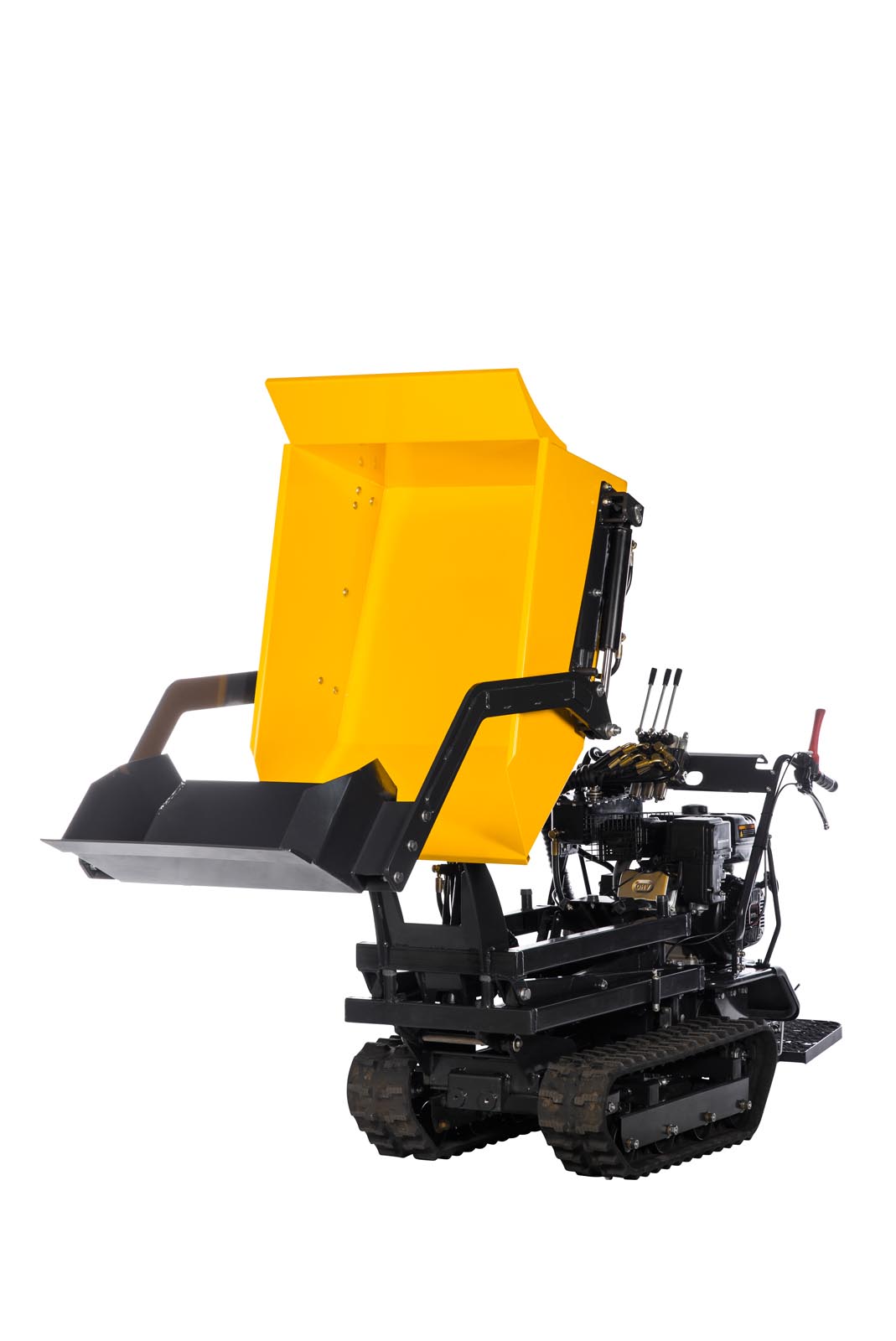 LUMAG Benzin-Raupendumper MD-500H PRO/HTS (High-Tip & Schaufel)