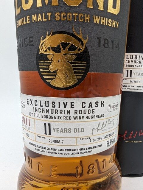 Inchmurrin 2011 Flickenschild & Whiskyhort – 56,8%