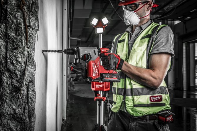 Milwaukee M18 FHX FUEL™ Akku-Kombihammer – inkl. 2x 5,5Ah Akkus und Schnellladegerät – Bild 8