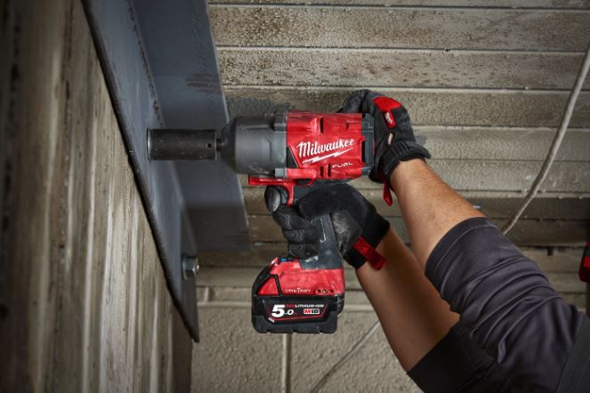Milwaukee M18 ONEFHIWP12 Akku-Schlagschrauber 1/2 Zoll Vierkant PIN FUEL™ ONE-KEY™ – inkl. 2x 5,0Ah Akkus und Schnellladegerät – Bild 3