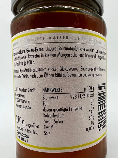 Holunderblütengelee Michelsen – 270g