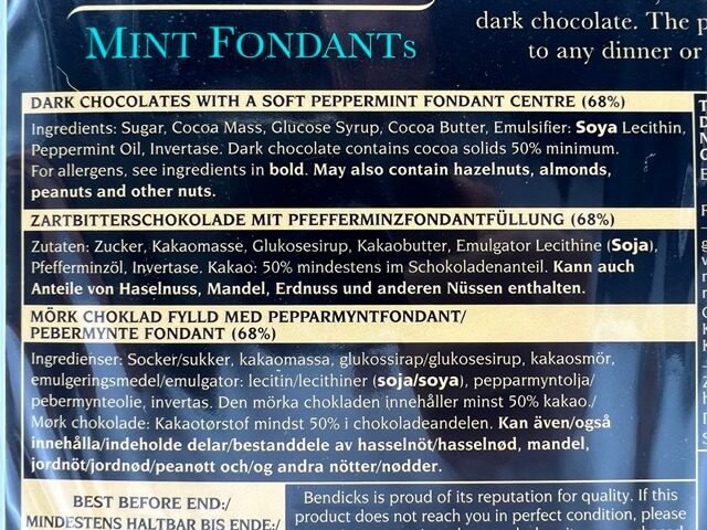 Bendicks Mint Fondants – 200g – Bild 4