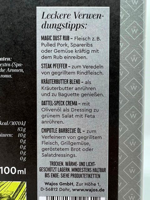 Geschenkset für Grillmeister Wajos