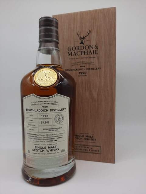 Bruichladdich 1990 Gordon & MacPhail – 51,9%