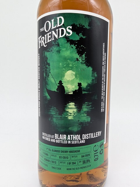 Blair Athol 2013 Old Friends „4cl Sample“ – 56,9%