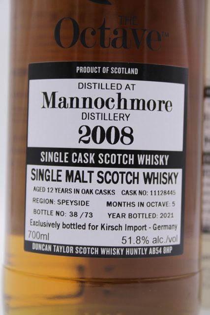 Mannochmore 2008 The Octave – 51,8%