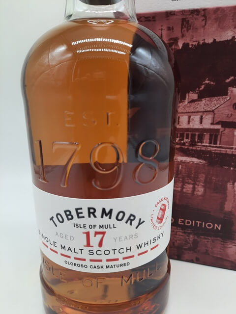 Tobermory 17 Jahre Oloroso Sherry – 55,9%