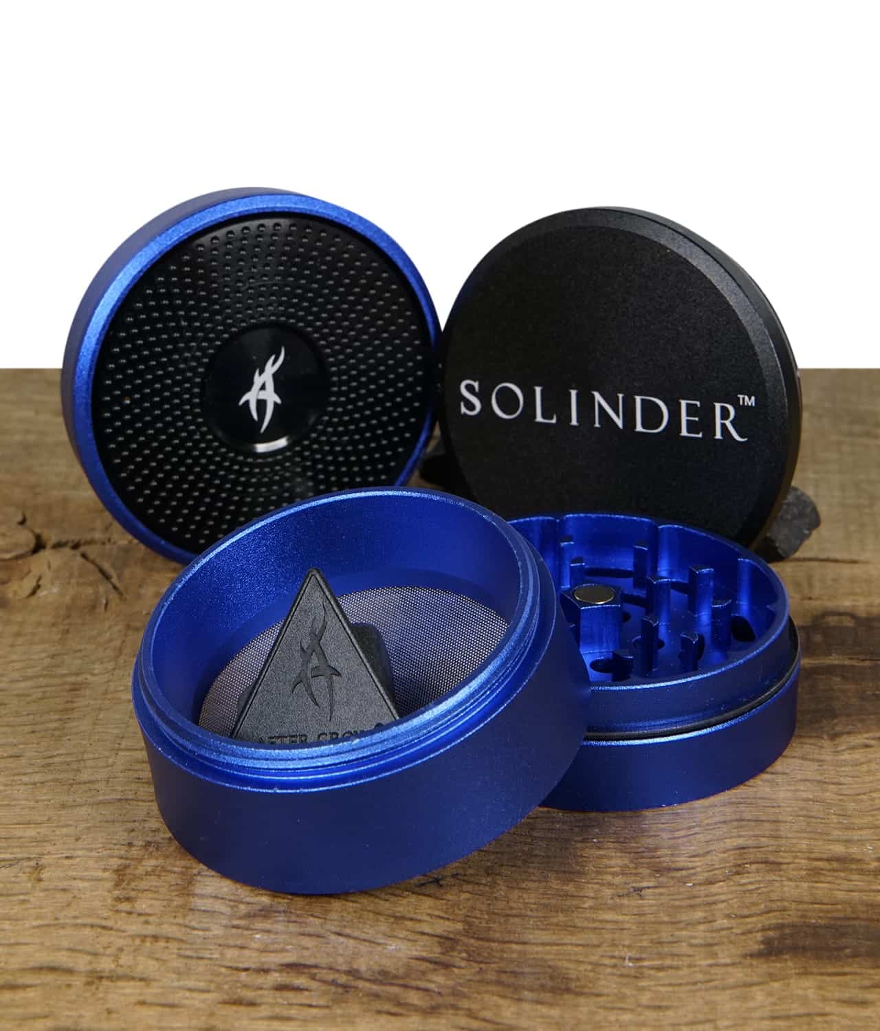 After Grow Grinder Solinder Ø62mm, 4-tlg. blau – Bild 3
