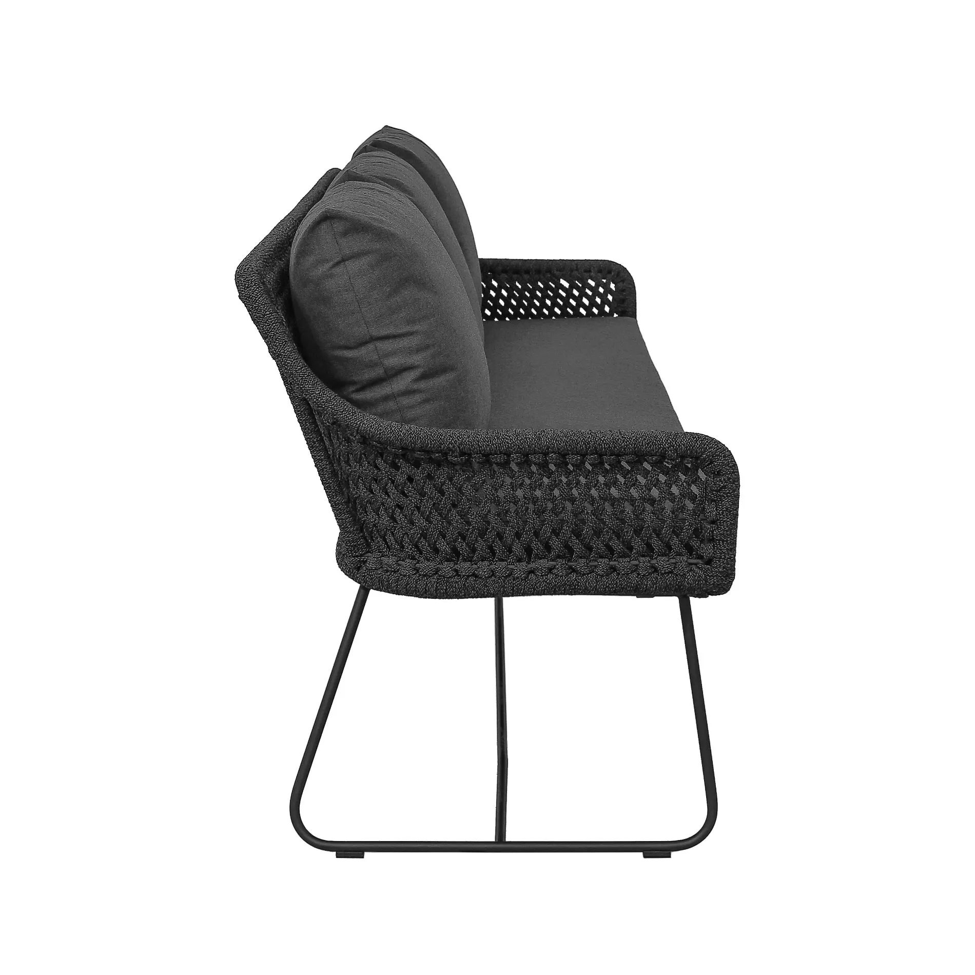 CASA DOMA Ribera Diningbank L-Form mit Kufen