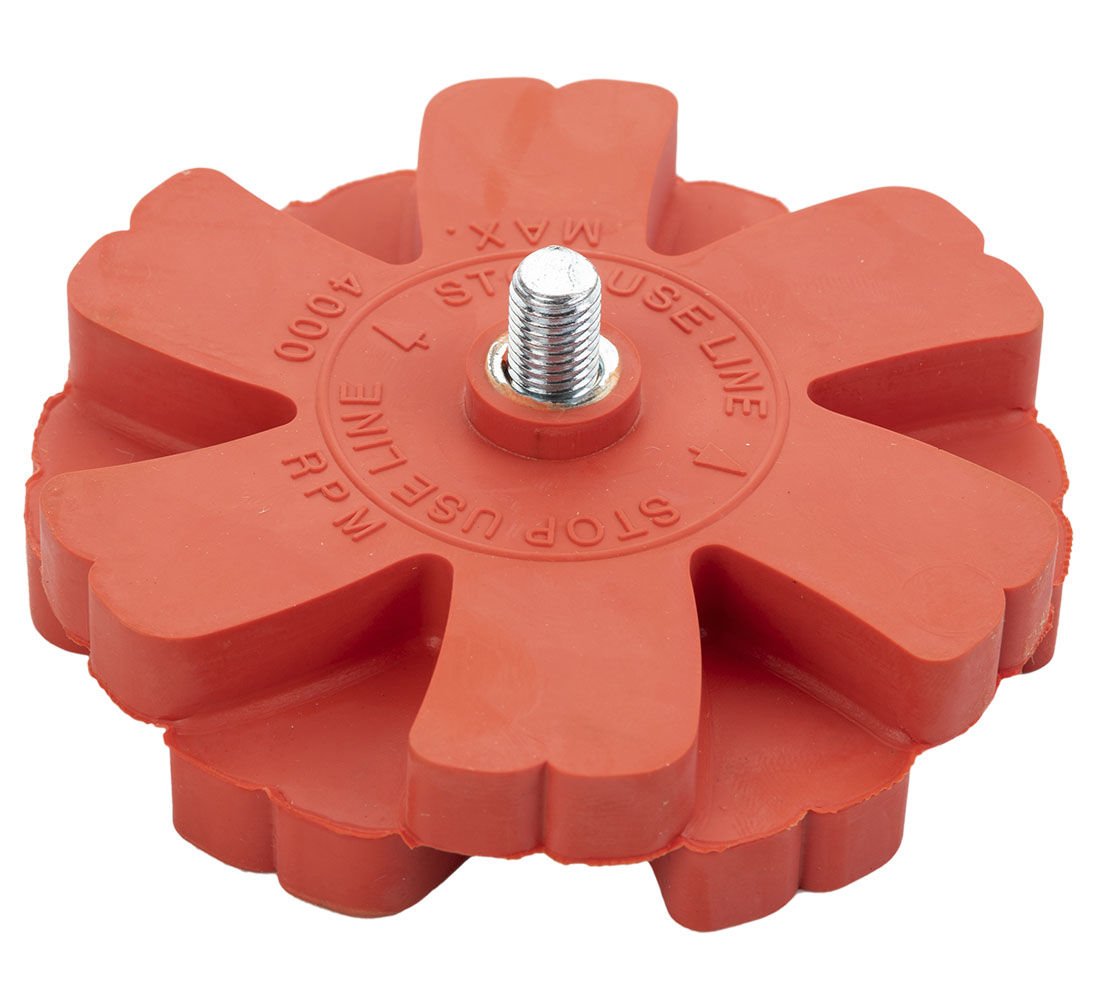 Folienradierer gewellt 87mm Durchmesser, Breite 20mm – Bild 3