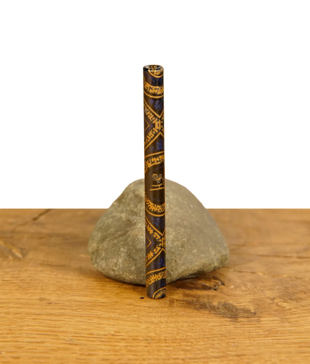 Hippie Bong Glasfilter Verlängert mit Aufdruck